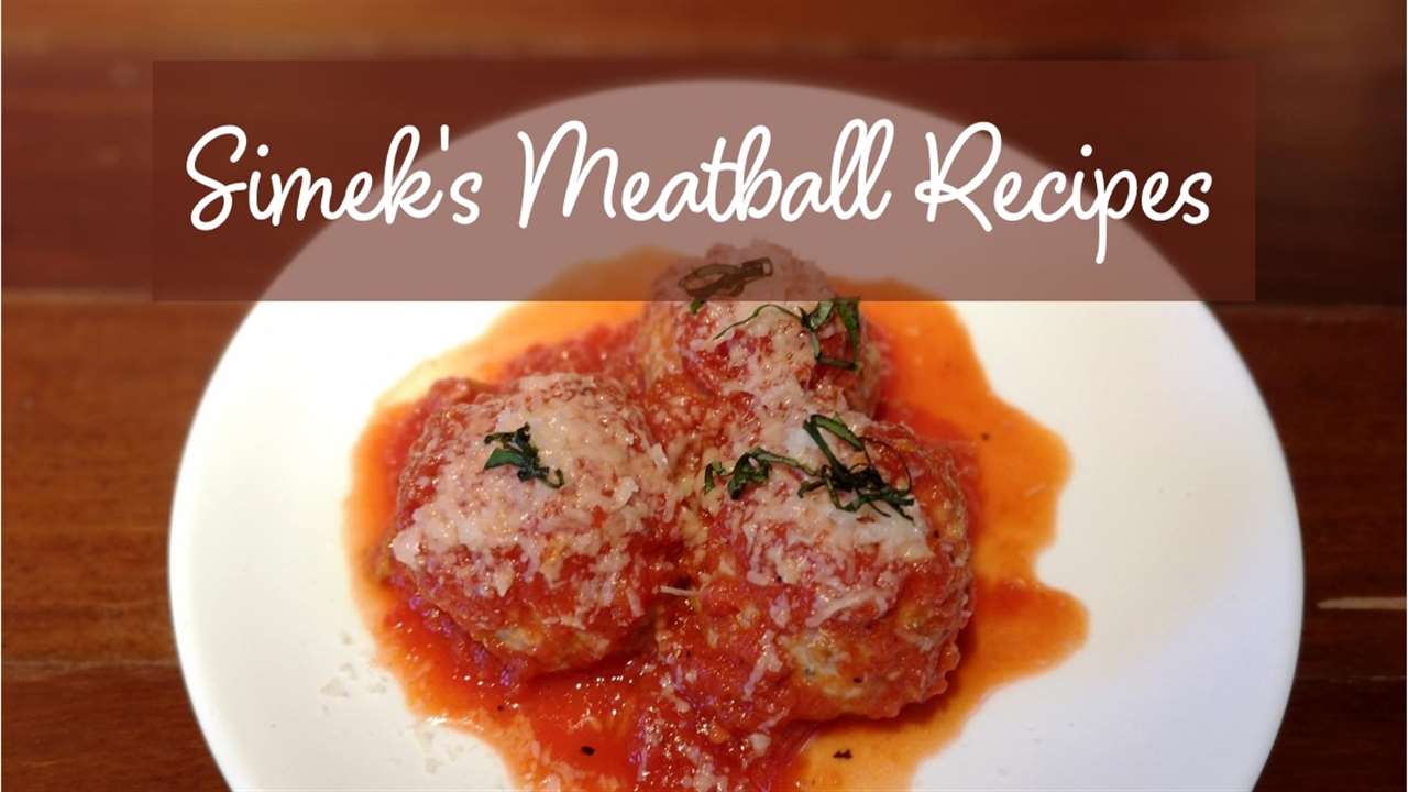 Simek's Meatballs Recipes